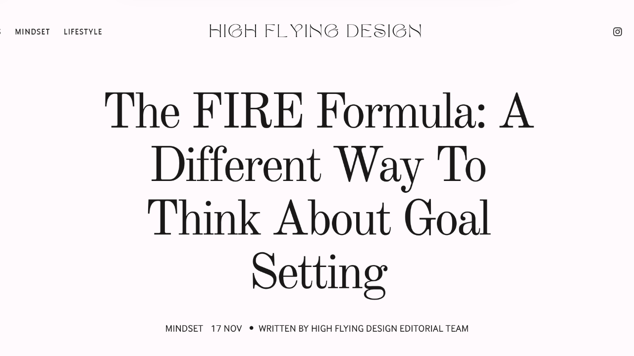 Dr Rana Al-Falaki - High Flying Design Magazine
