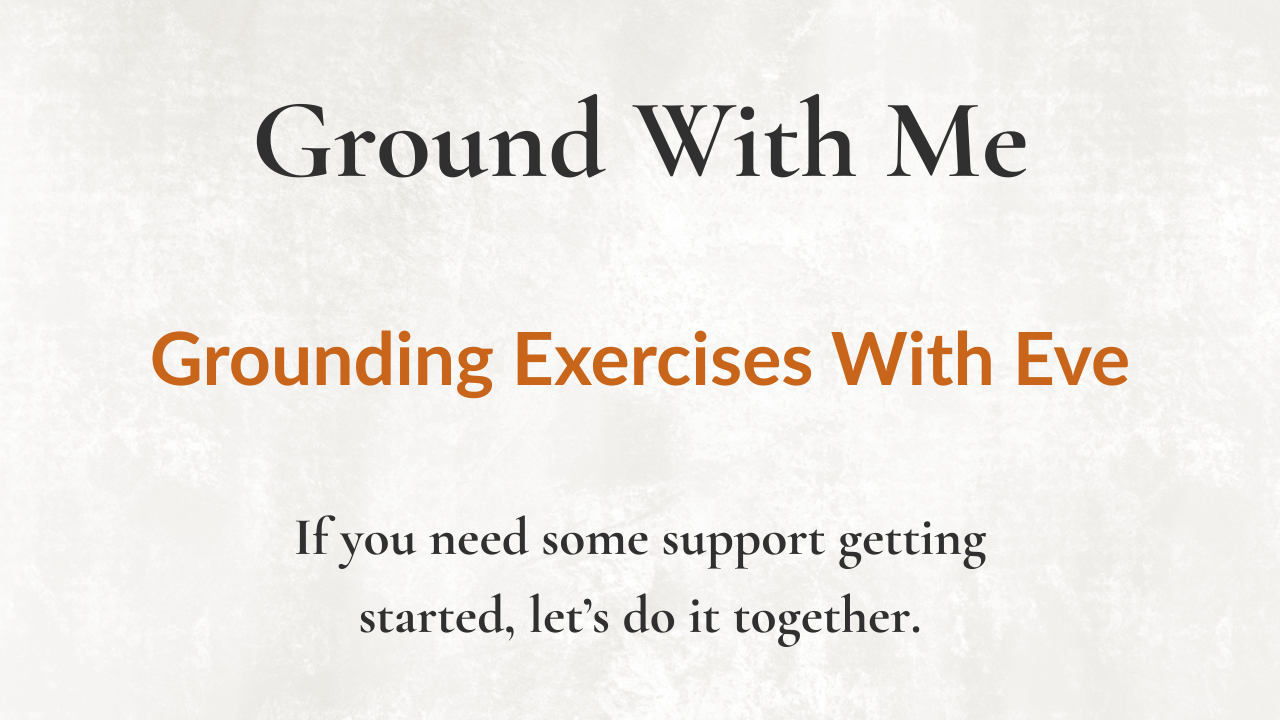 Ground With Me grounding audios