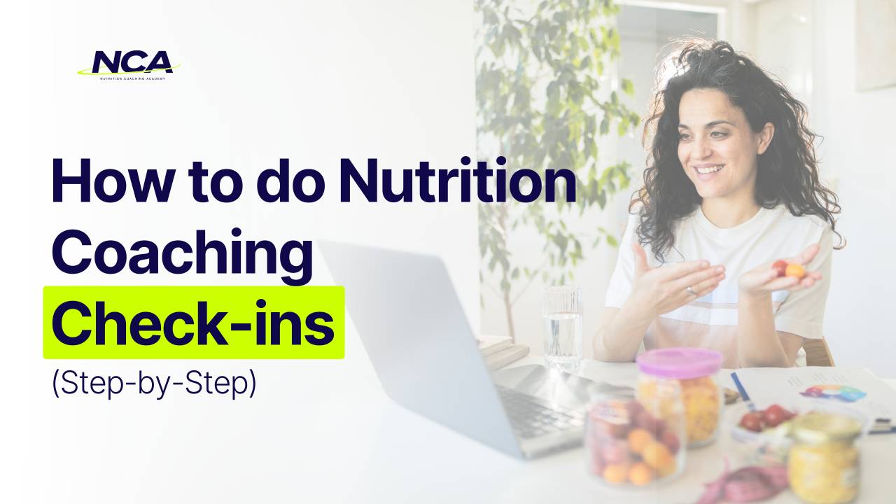 How To Do Nutrition Coaching Check-Ins