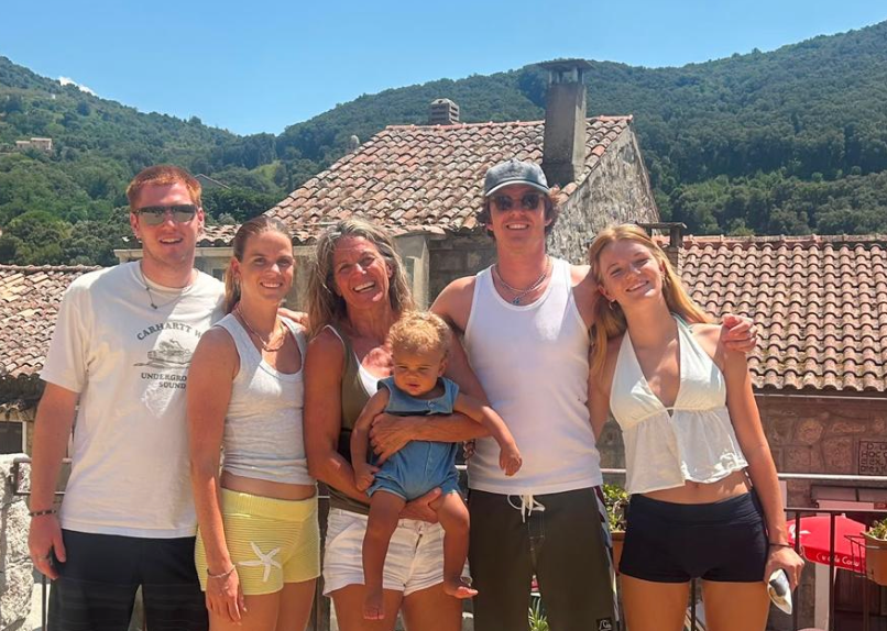 Karine et sa famille