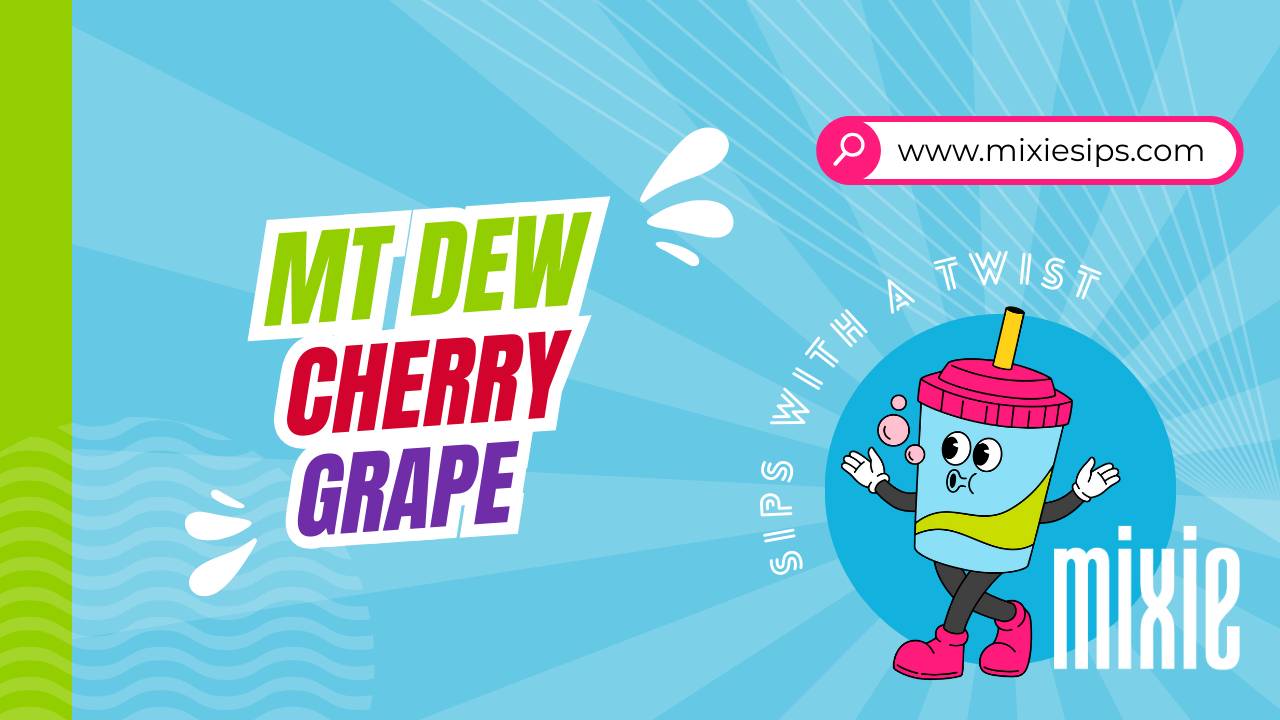 Mt Dew - Cherry, Grape