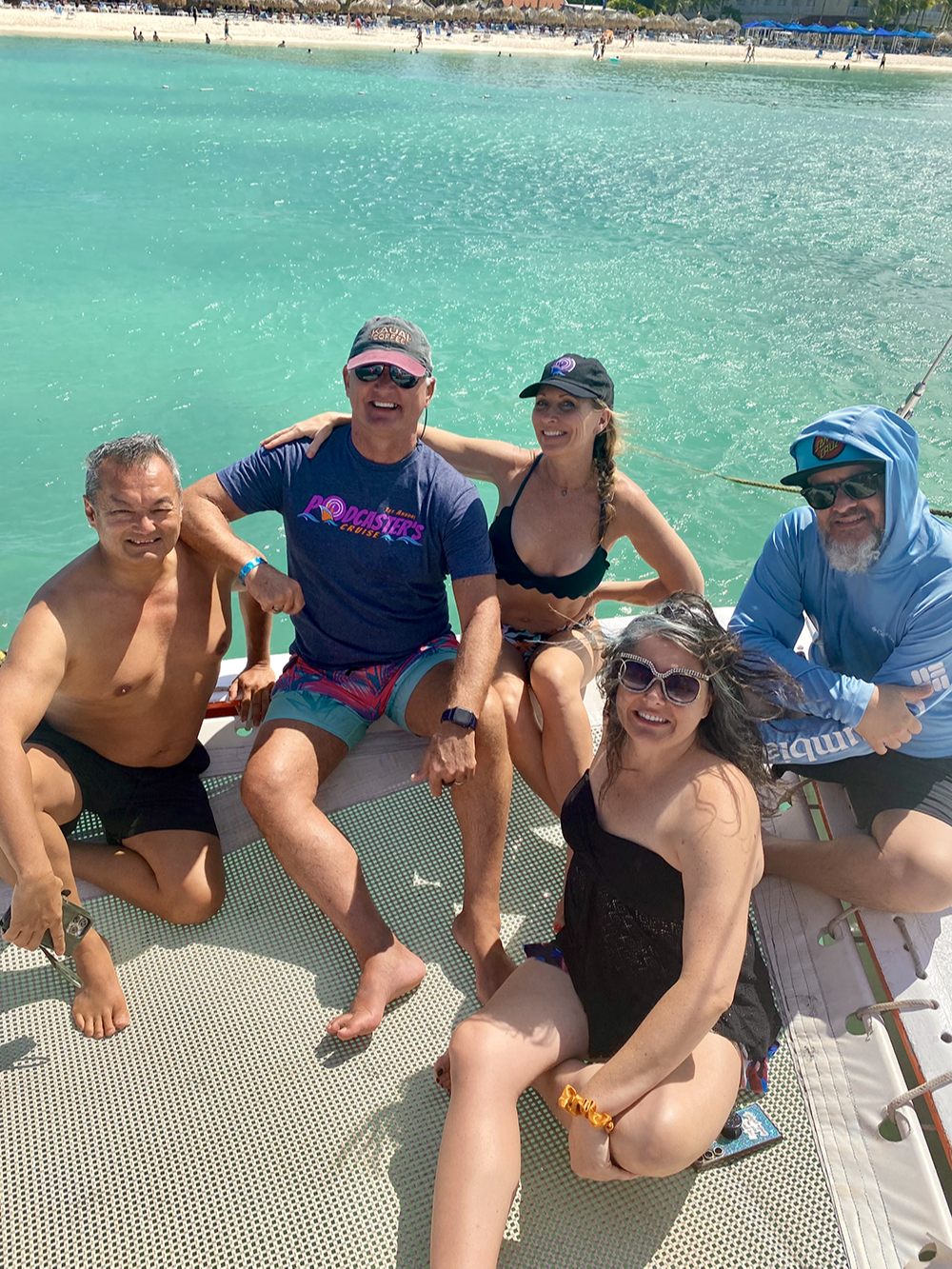 Michael Neeley and Krista Inochovsky Neeley hosts of the New Media Cruise