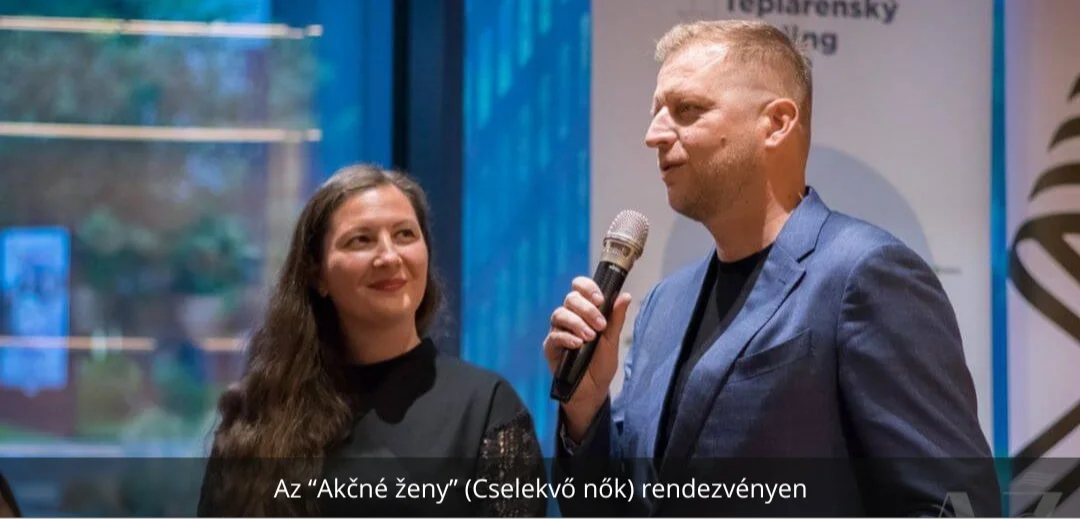 Az Akčné ženy (Cselekvő nők) rendezvényen