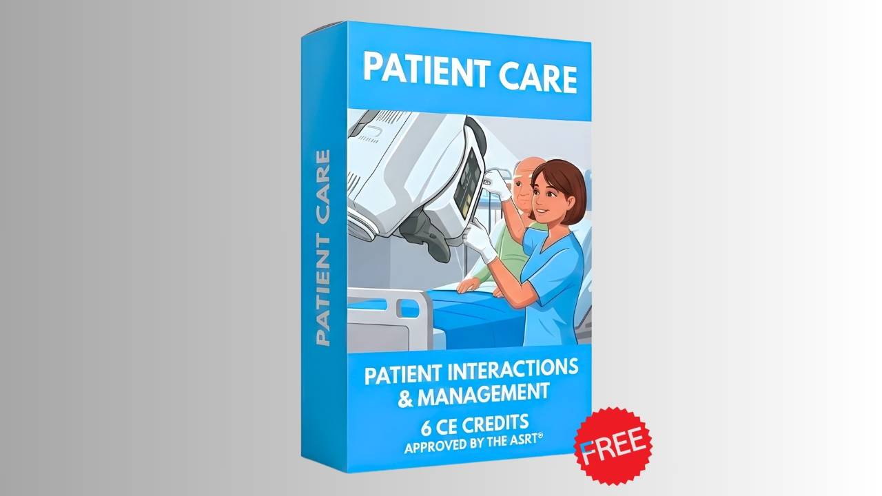 Free 6 Category A CE Credits | ASRT-Approved Radiology Course