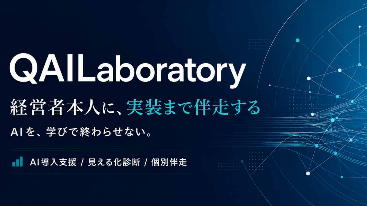 AIマーケティング実装ラボのビジュアル