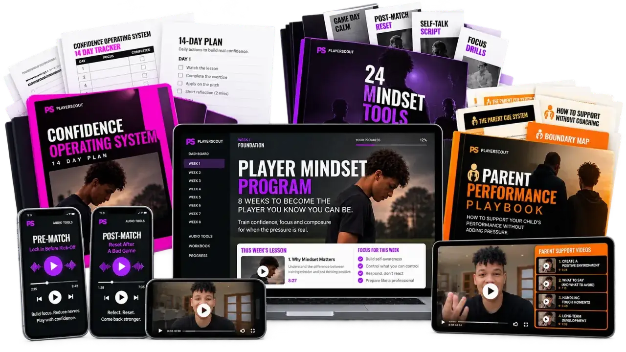 Player + Parent: the complete player system with the Parent Performance Playbook and parent support videos