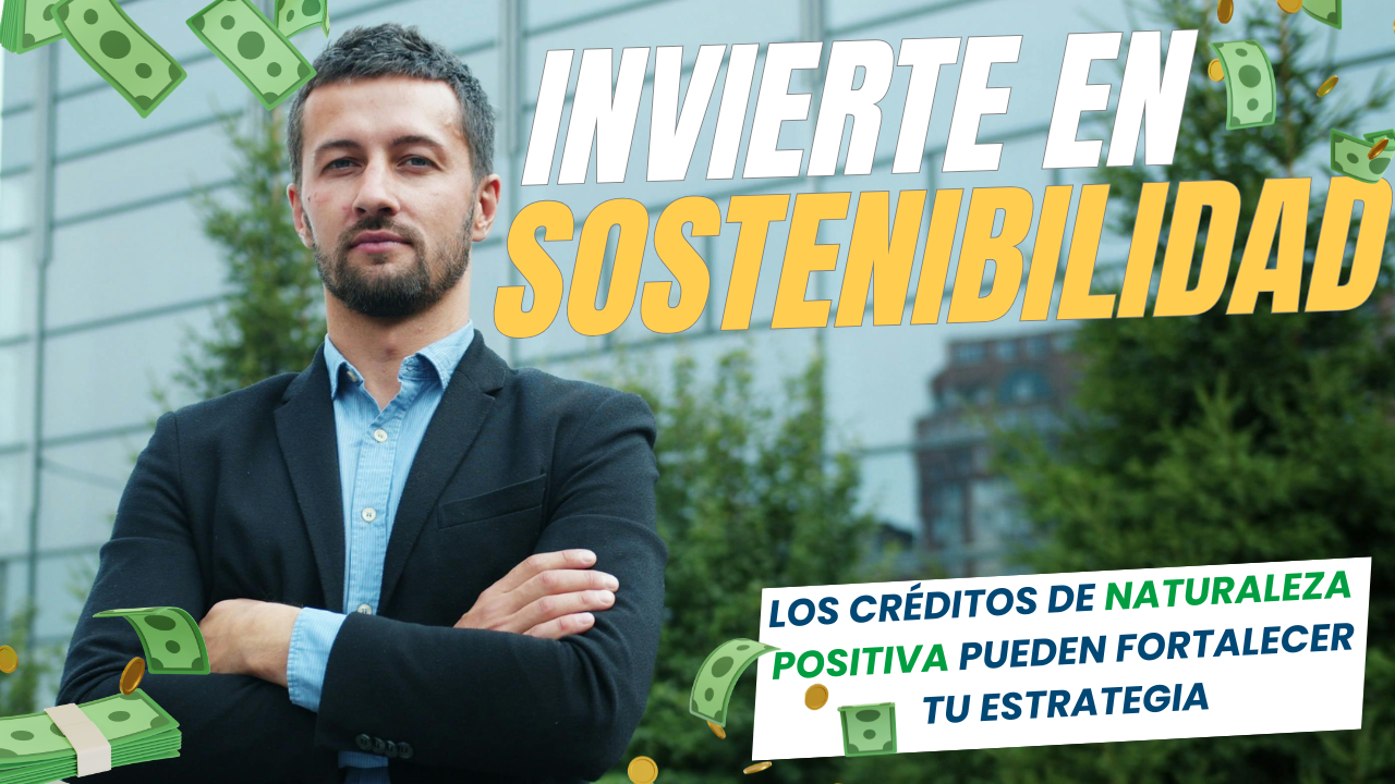 Invierte en sostenibilidad con créditos de naturaleza positiva.