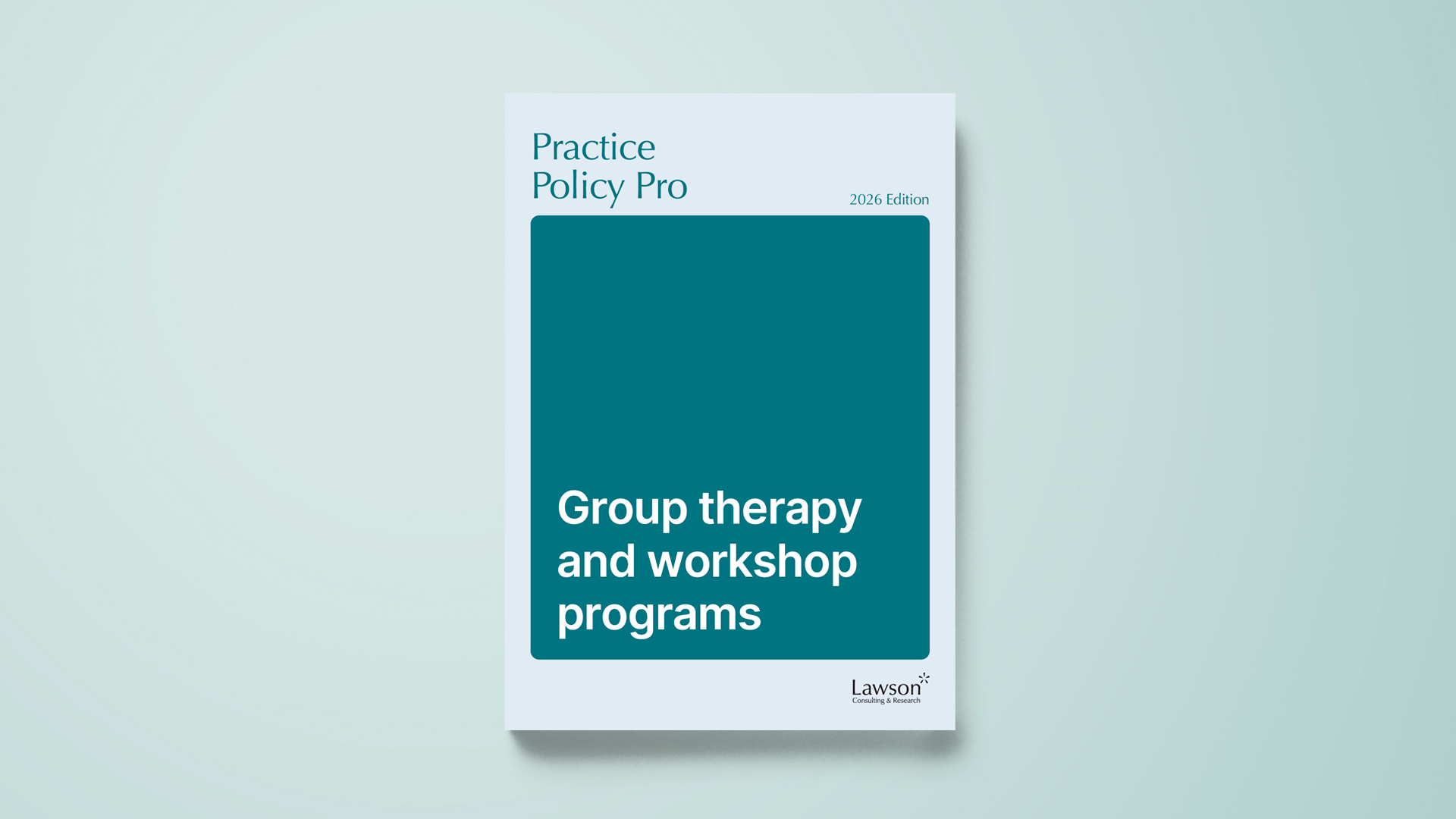 Lawson Consulting & Research Group Therapy and Workshop Programs