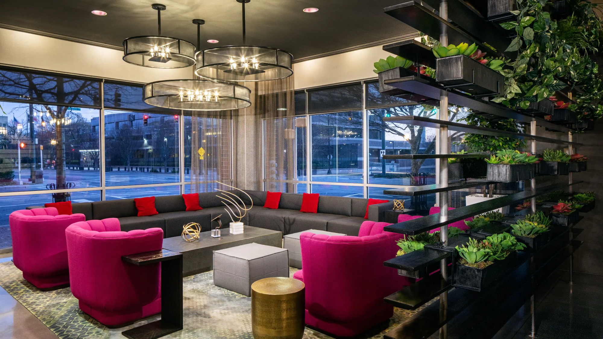 Lobby seating