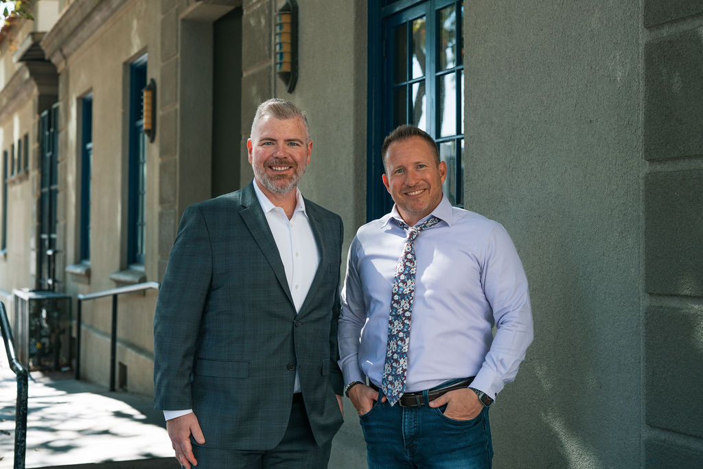 Steven Trotter and Chris Stevenson at the Athletic Business Show, November 2025