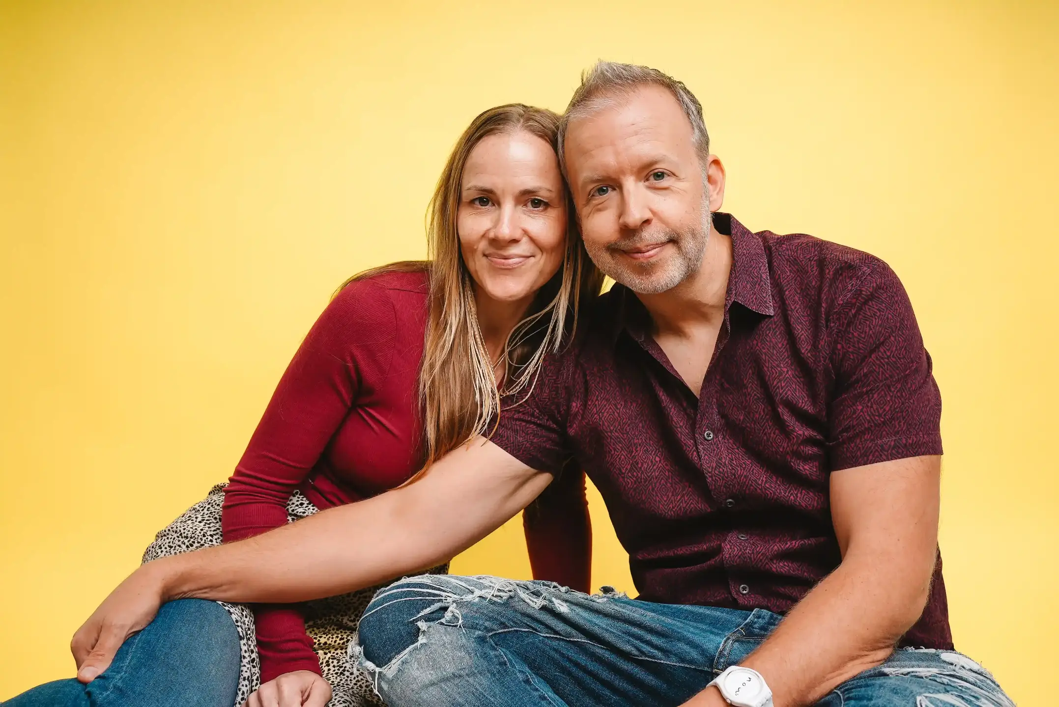 Kyle and Amber Cease together