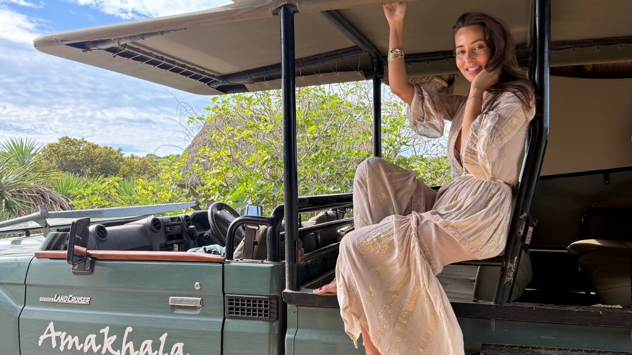     Sonia Doubell at Amakhala Game Reserve in South Africa