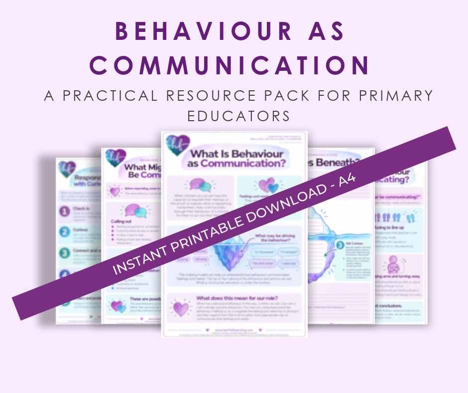 Behaviour as Communication – A Practical Resource Pack for Primary Educators.