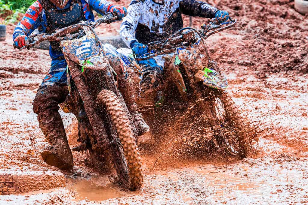 Enduro motorcycle race