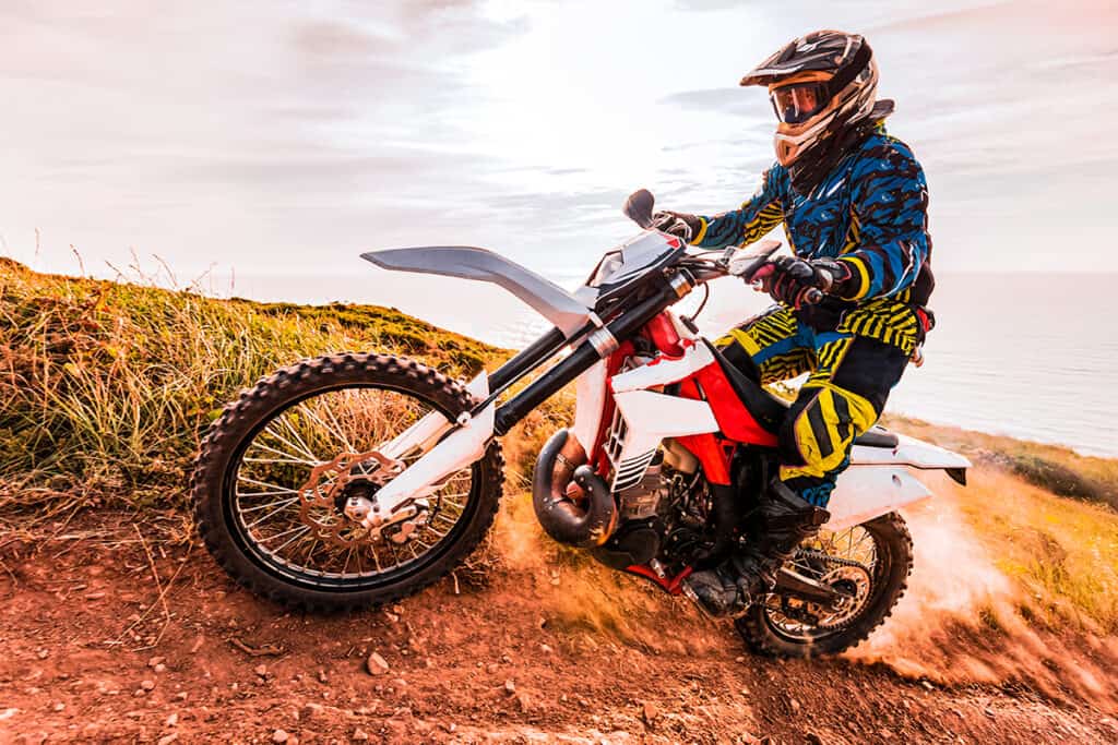 Enduro motorcycle