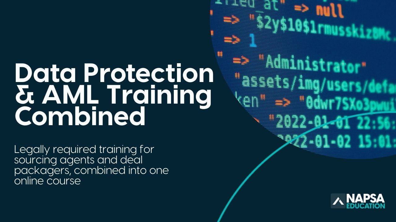 Data Protection & AML Training, a NAPSA course