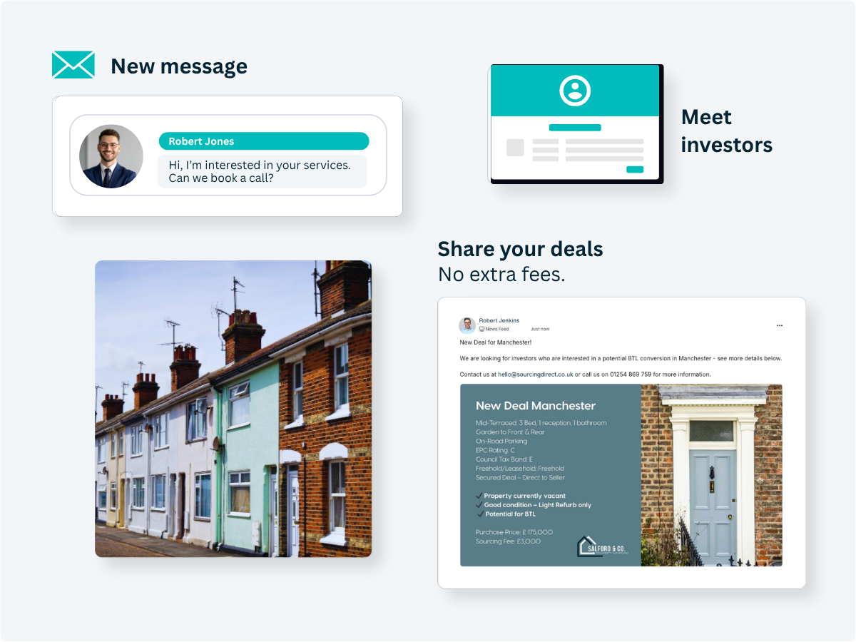 NAPSA membership connecting property sourcers with investors