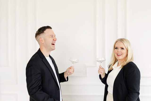 Bethany and Luc of School of Weddings