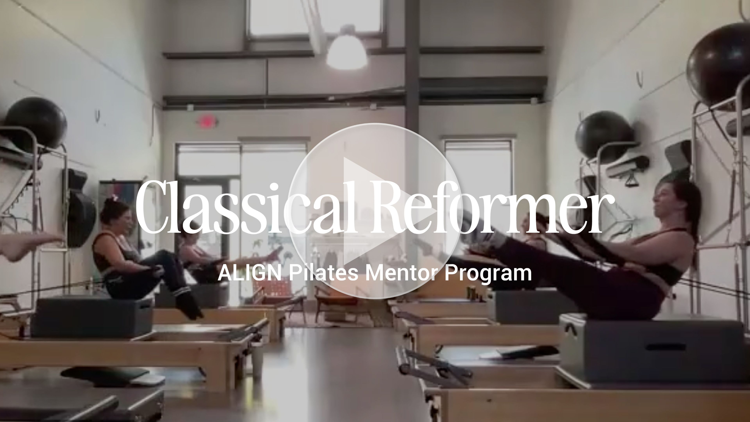 Mentor Program Classical Reformer Class