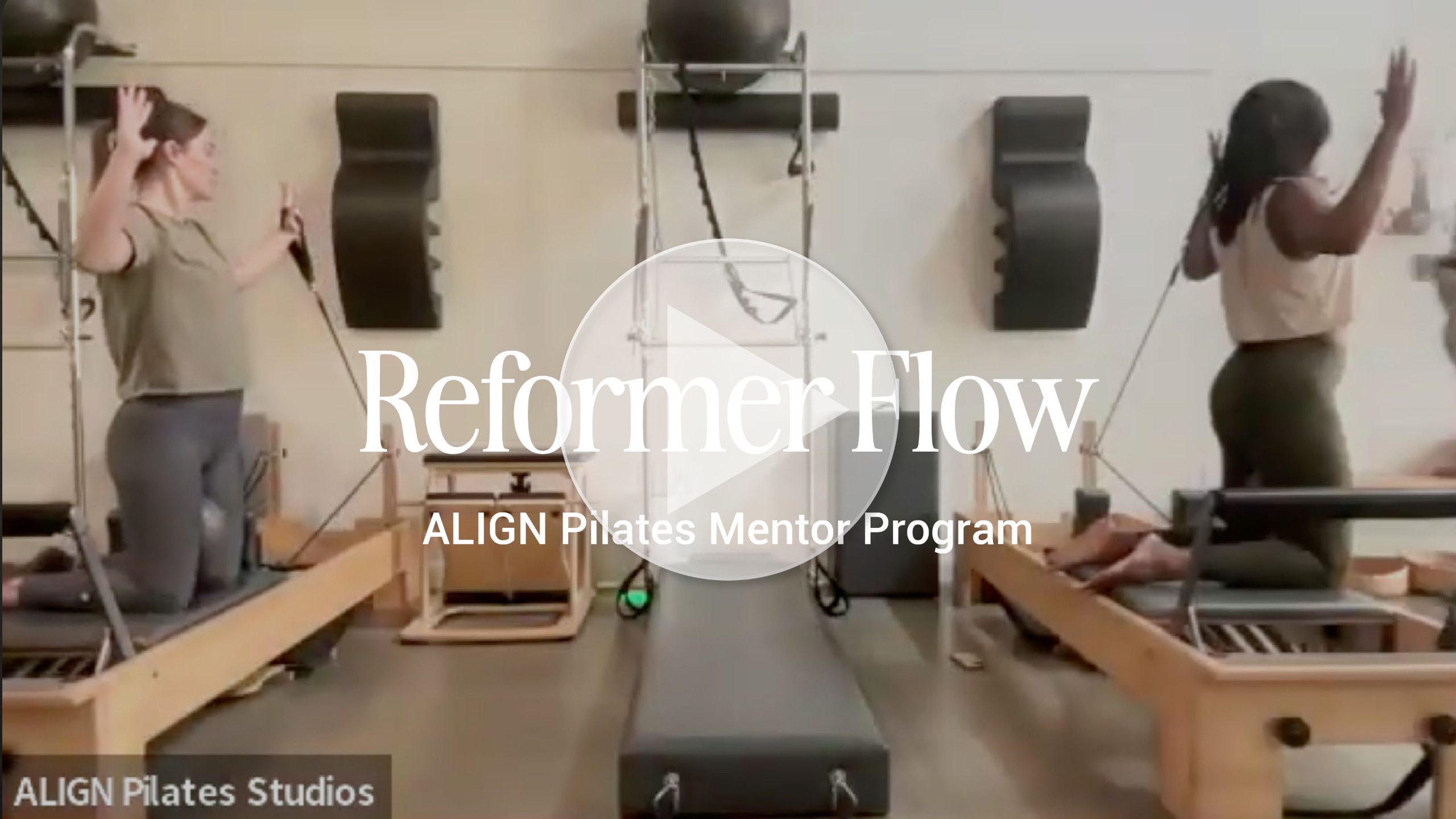 Mentor Program Reformer Flow Class