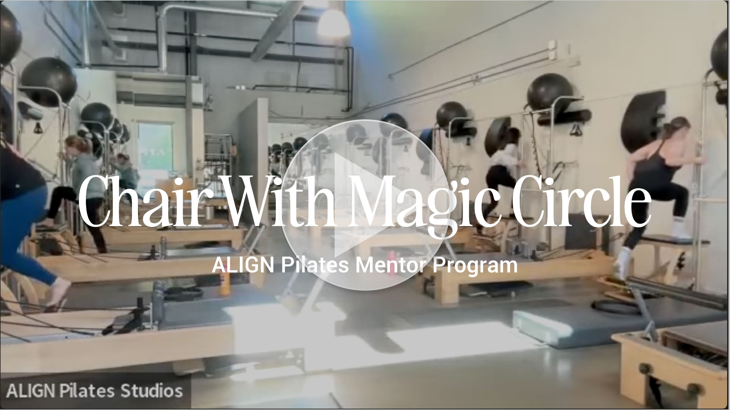 Mentor Program Chair Class with Magic Circle