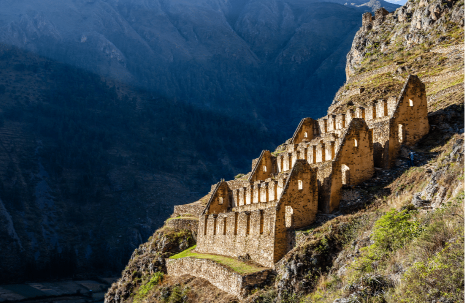 Ollantaytambo fortress Trips to the Andes with Fabiola Baughman