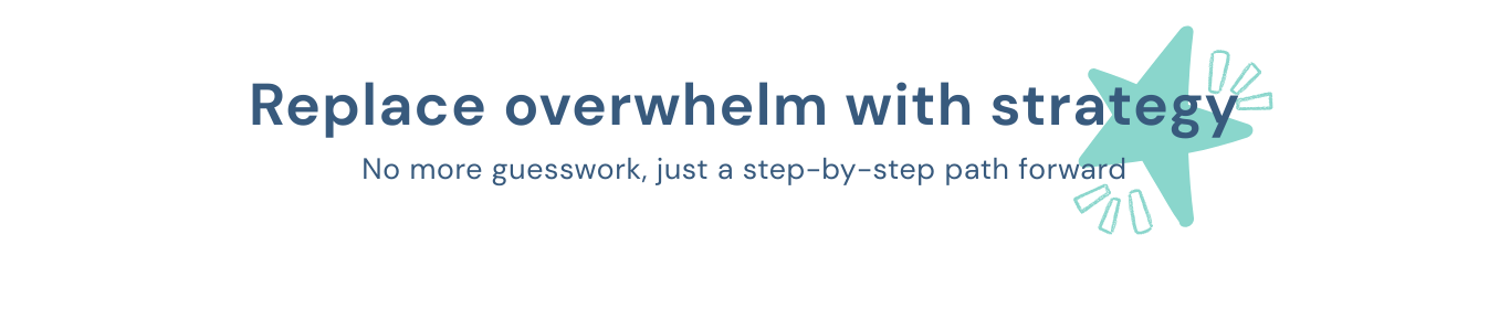 Replace overwhelm with strategy
