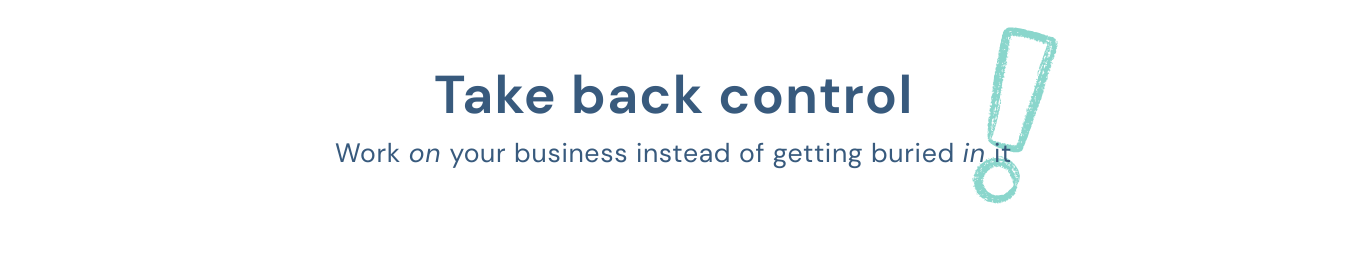 Take back control