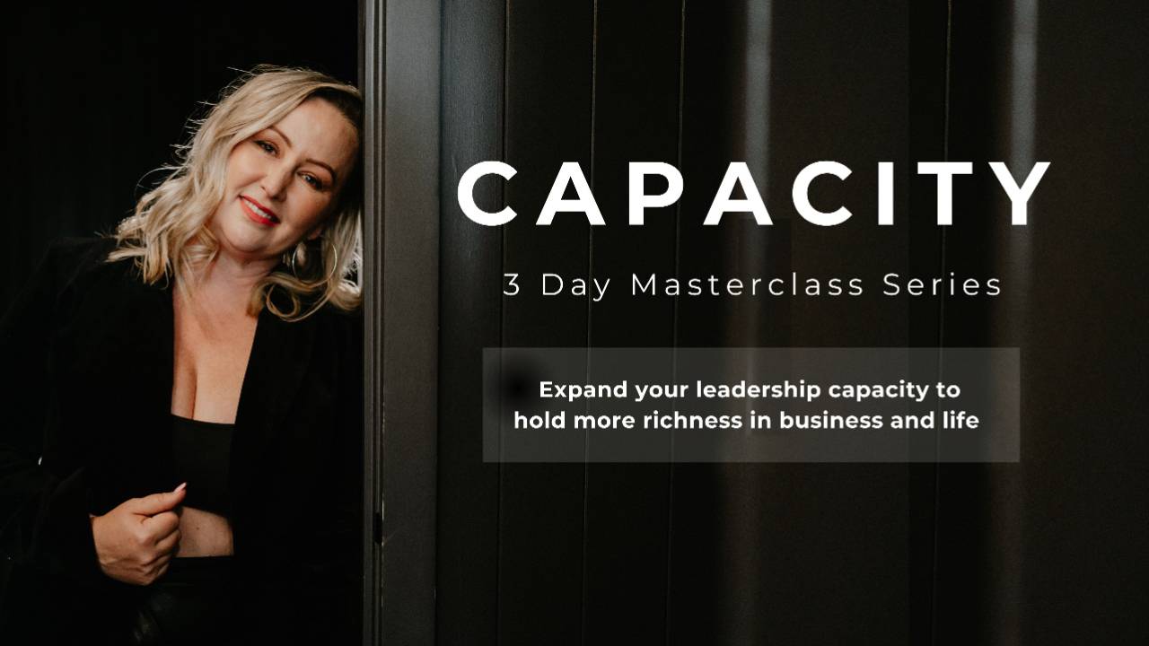 Capacity MasterClass