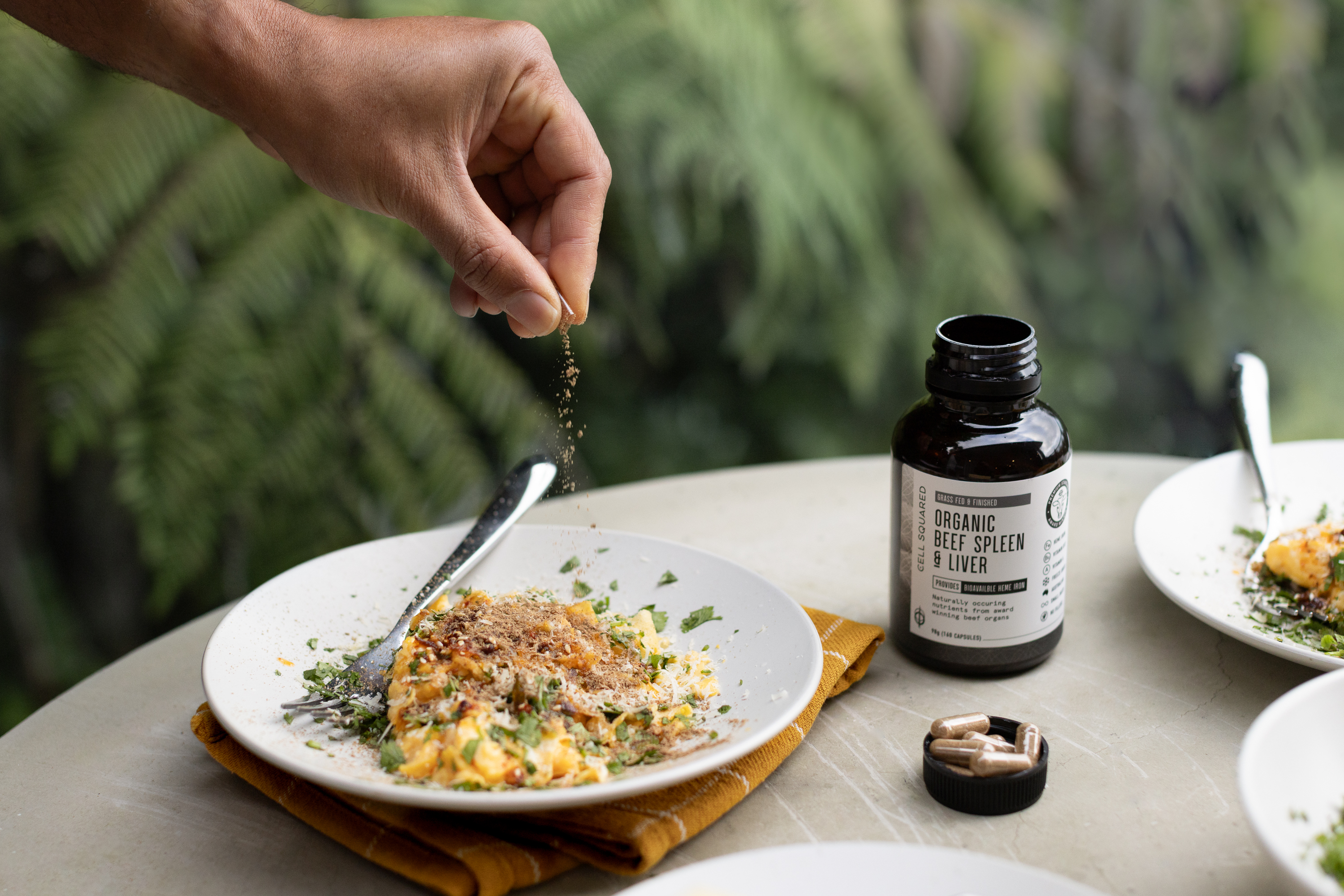Organic Beef Spleen and Liver Capsules by Cell Squared