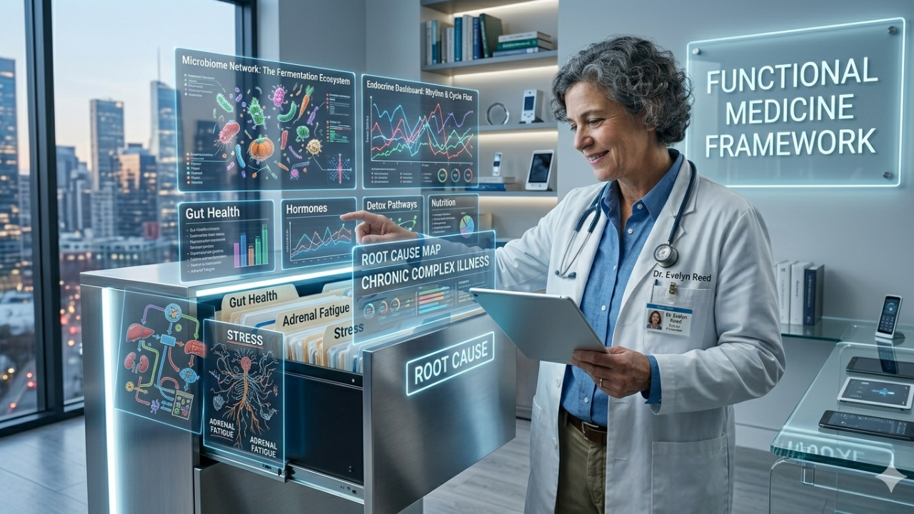 Clinician reconsidering diagnostic approach after first patient in private practice