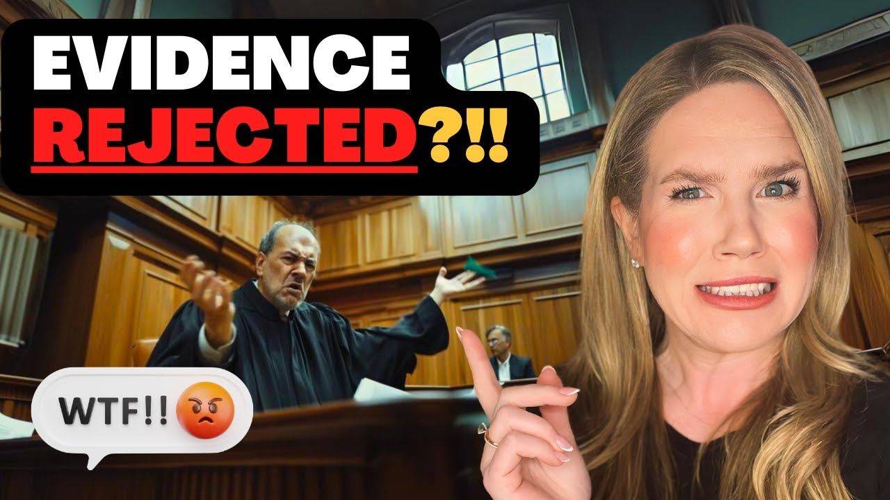 Veronica T. Barton explaining what evidence to avoid at a restraining order hearing
