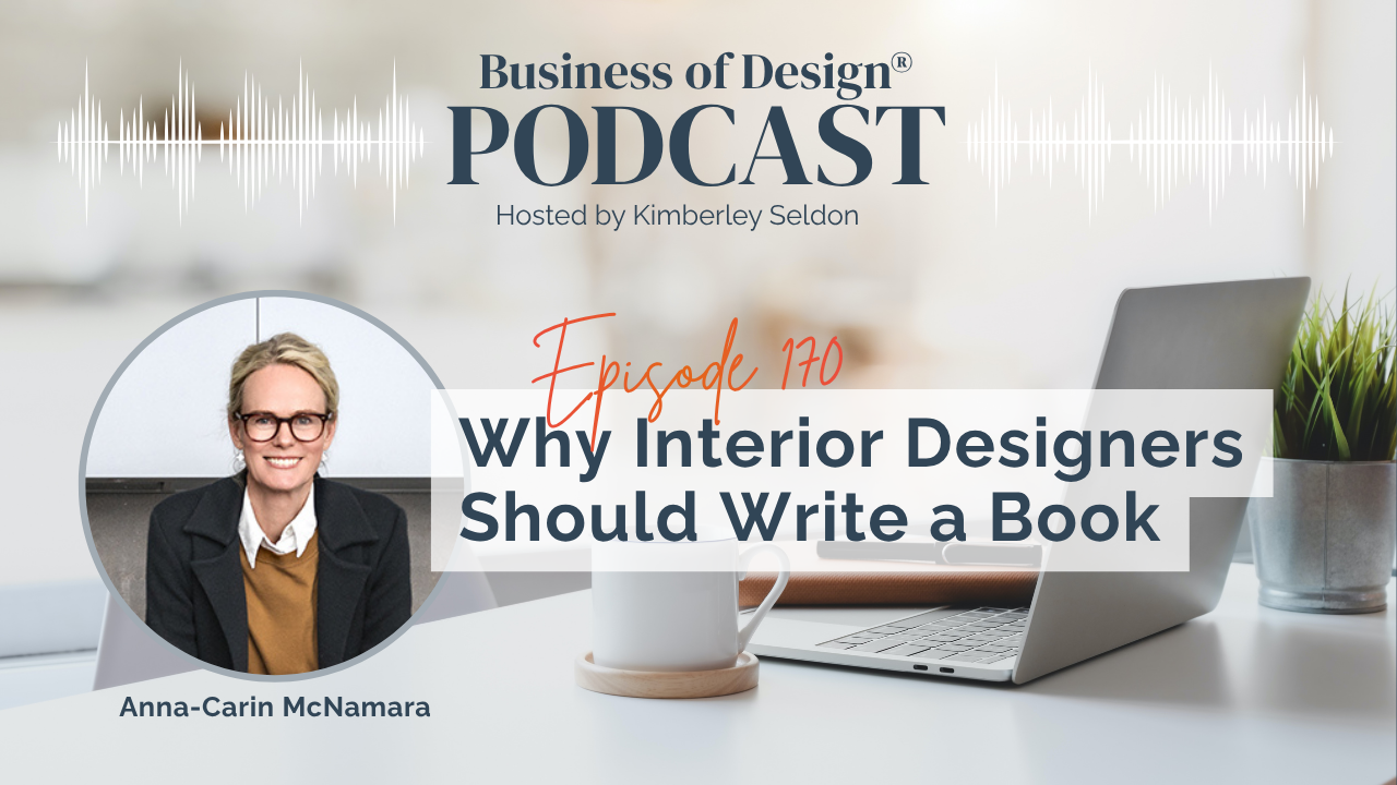 Why Interior Designers Should Write a Book