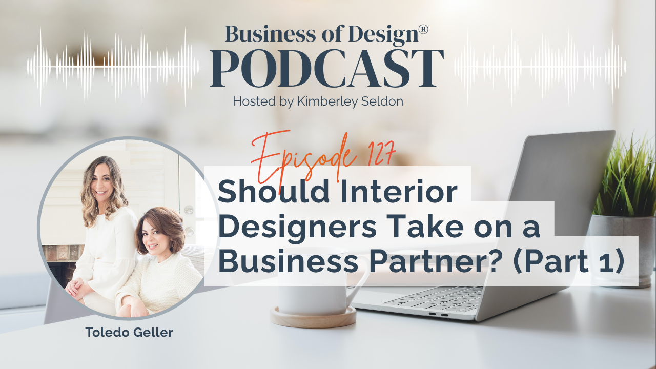 Should Interior Designers Take on a Business Partner?