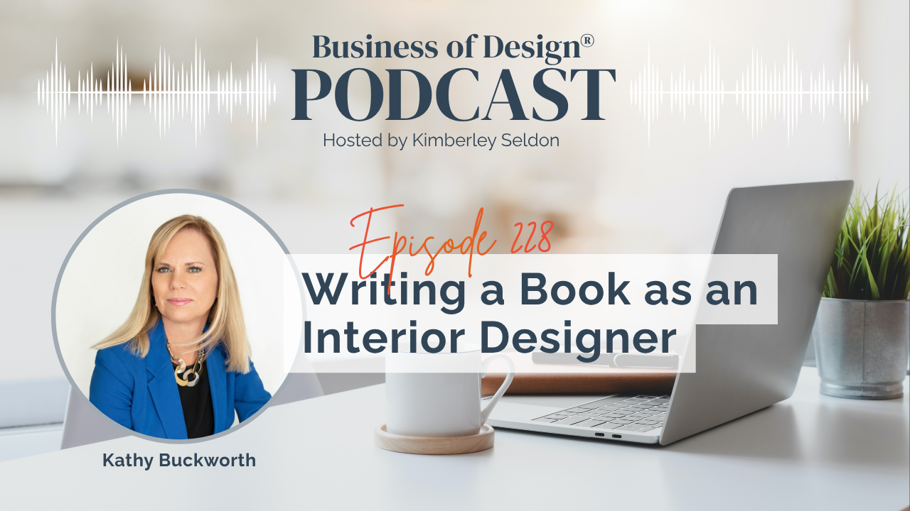 Writing a Book as an Interior Designer