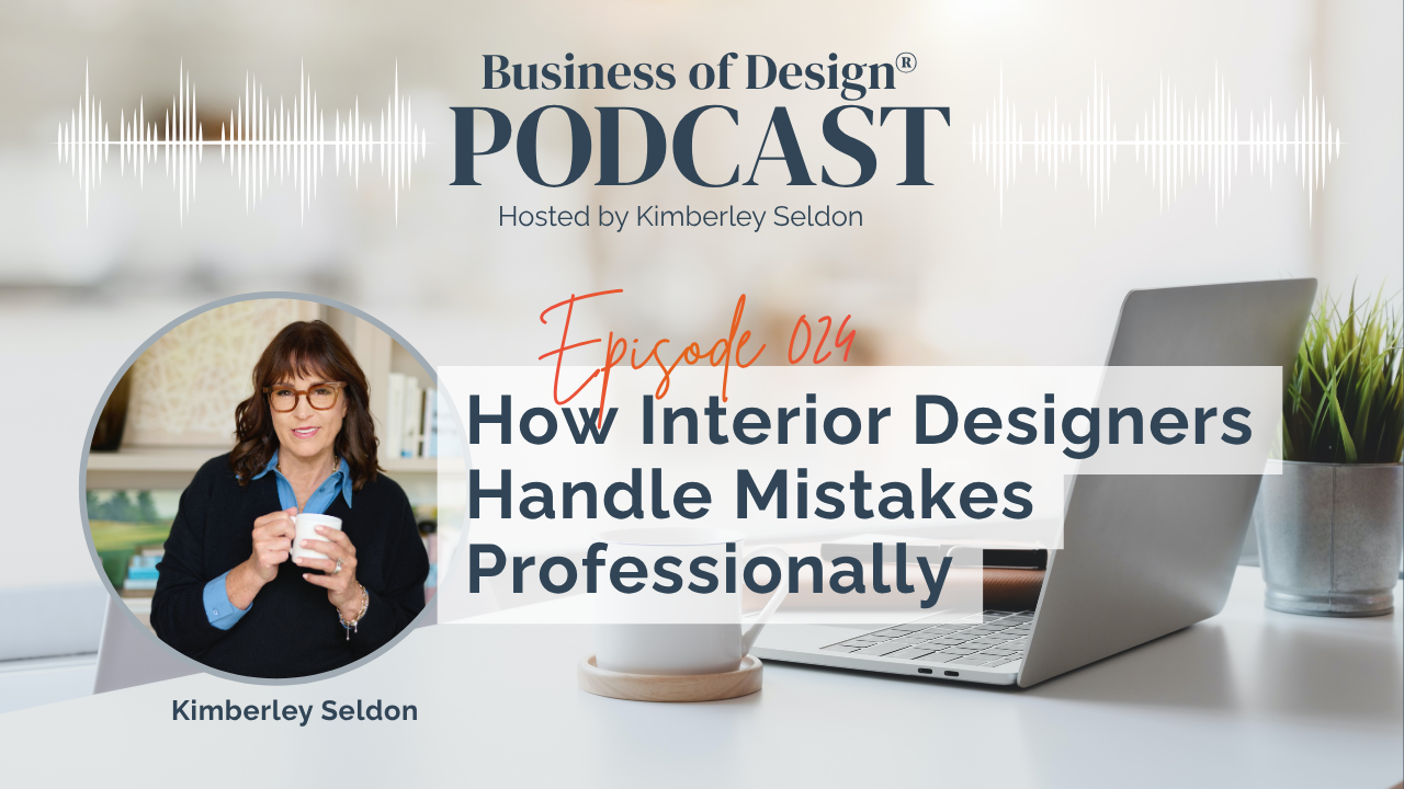 Interior Designers Handle Mistakes Professionally