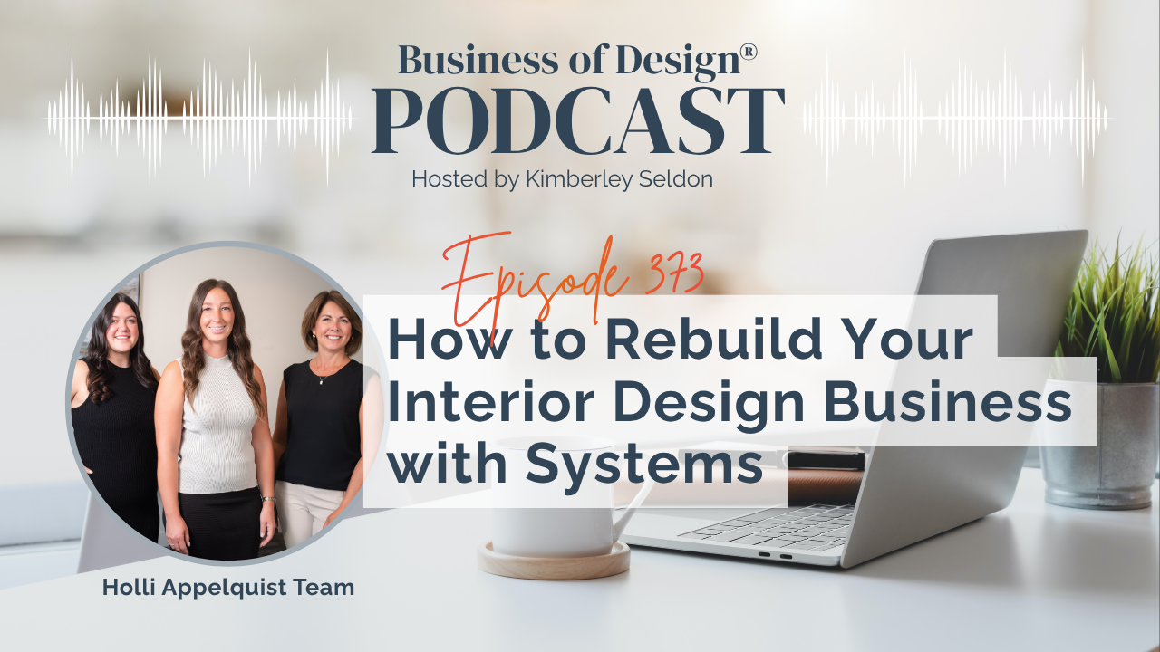 How to Rebuild Your Interior Design Business