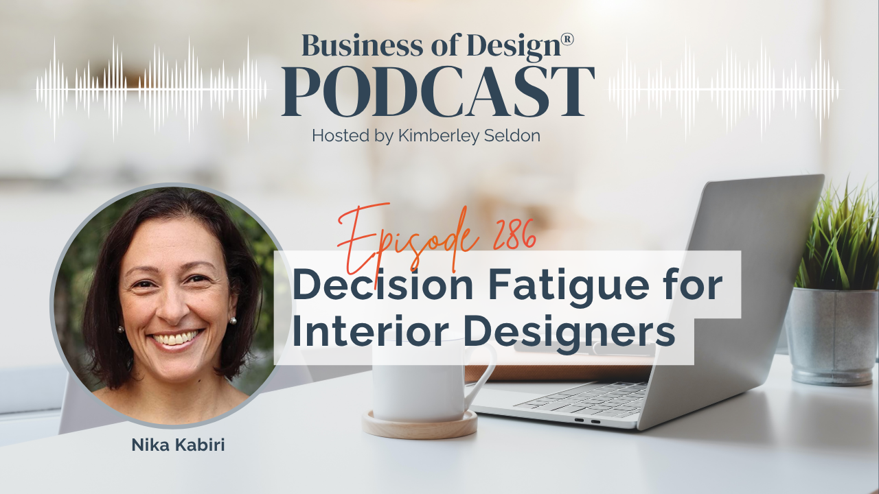 Decision Fatigue for Interior Designers