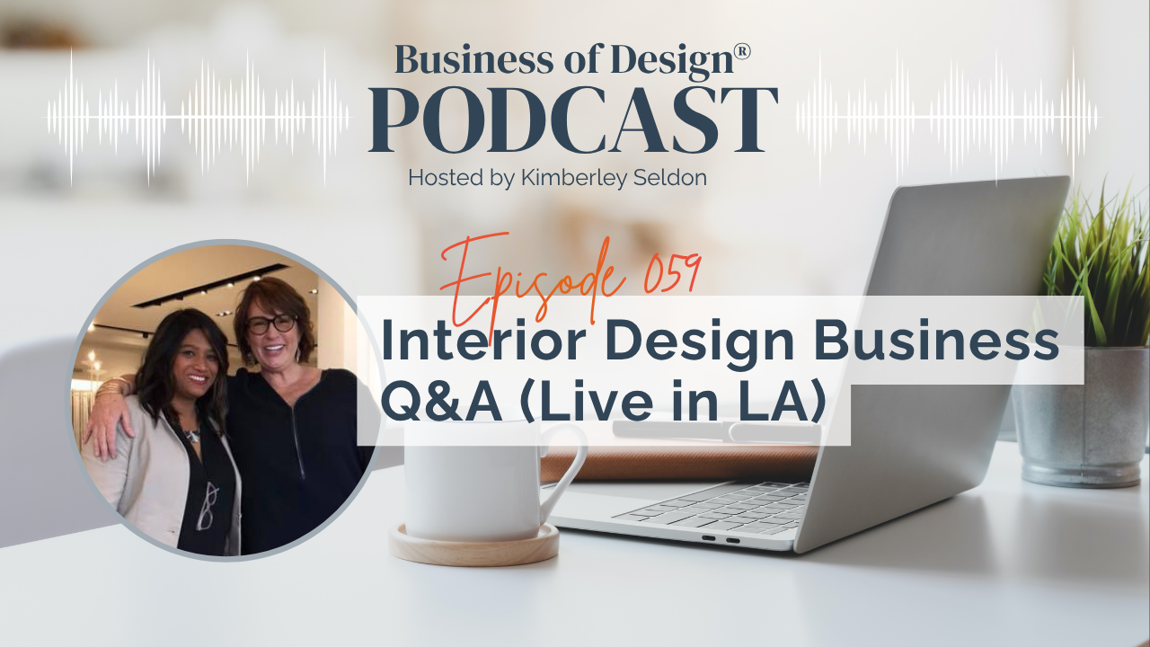 Interior Design Business Q&A Live