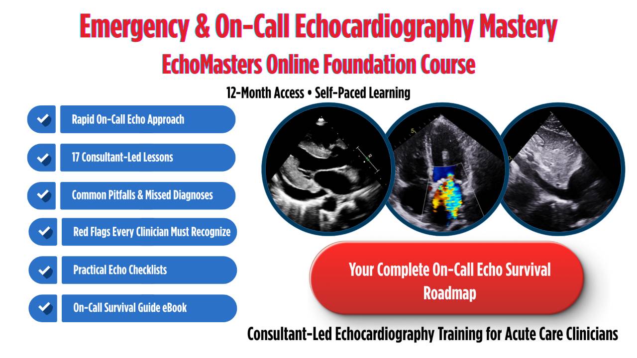 EchoMasters Online On-Call Echocardiography Foundation Course
