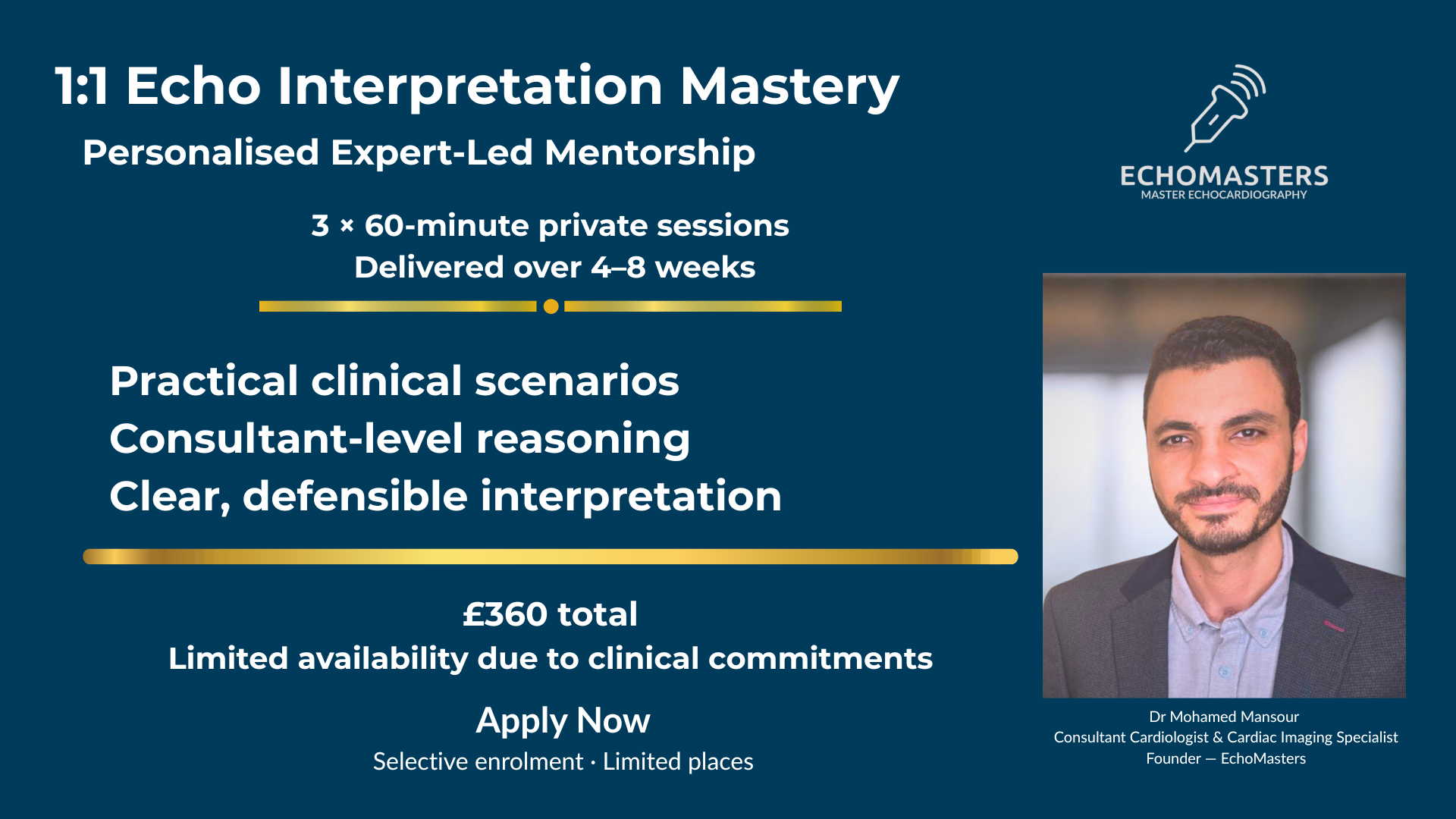 1:1 Echo Interpretation Mastery