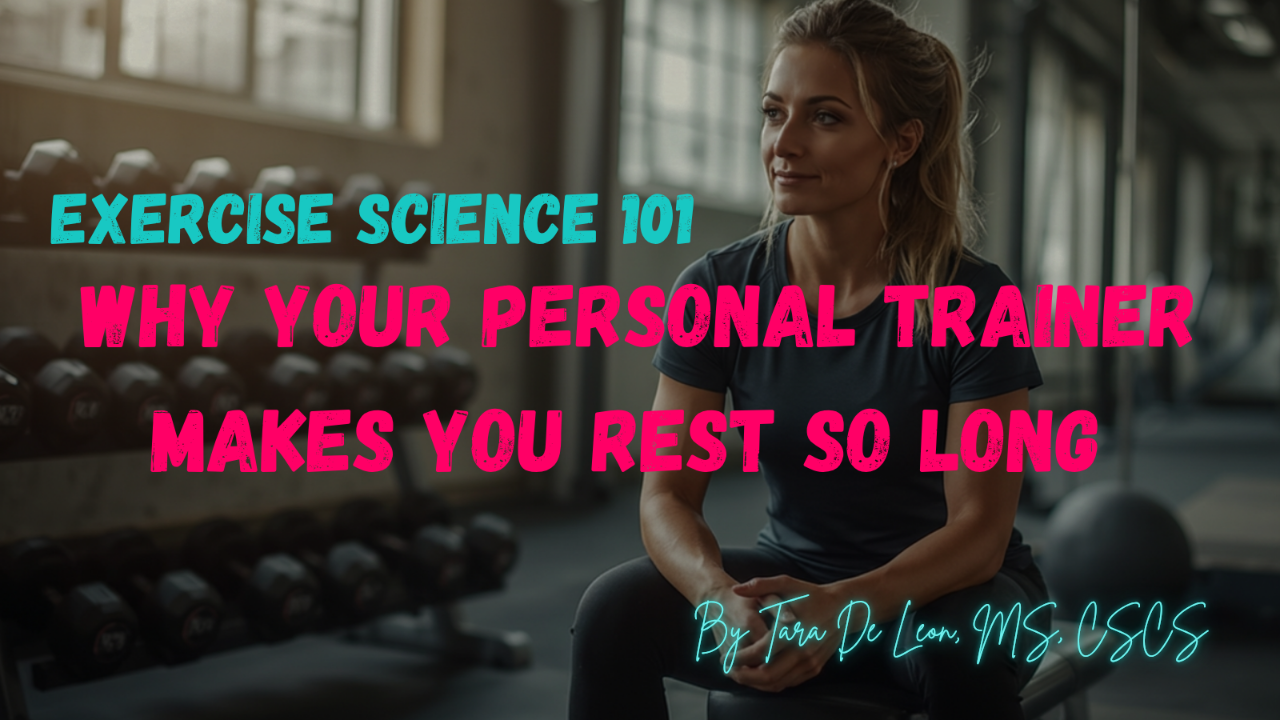 Woman sitting on a bench in the gym 