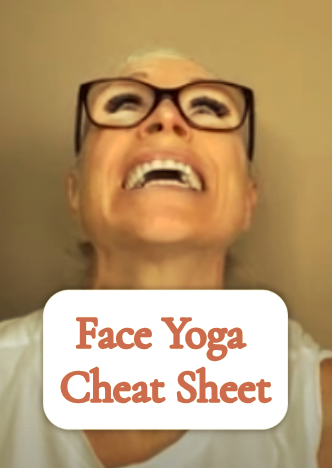 Face Yoga Cheat Sheet