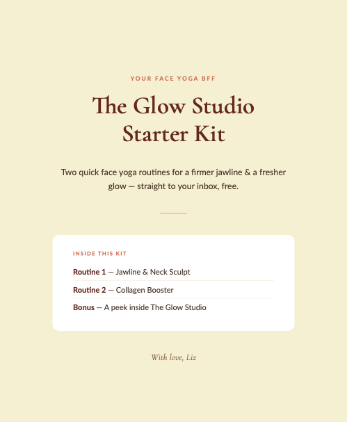 Glow Studio Starter Kit
