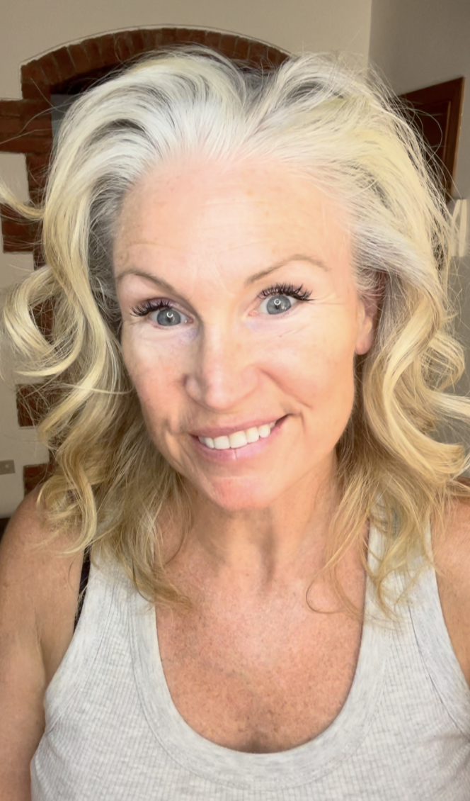 Liz smiling