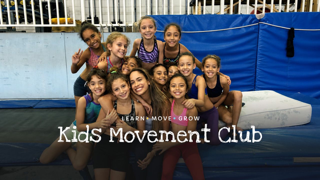 Kids Movement Club — kids and Coach Isabella together