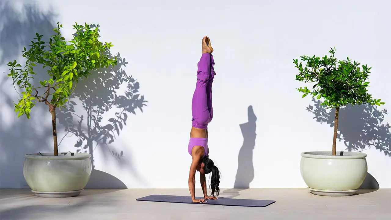 Kick Up to Handstand
