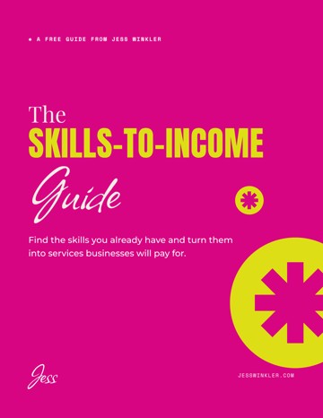Cover of The Skills-to-Income Guide