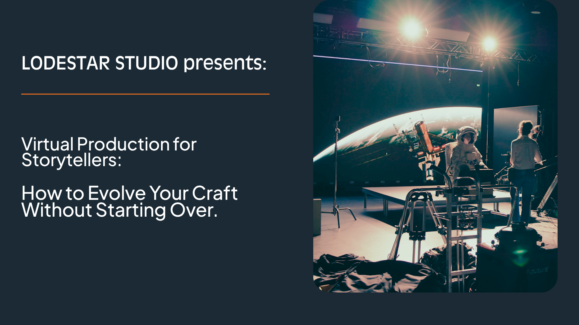 Story-led virtual production