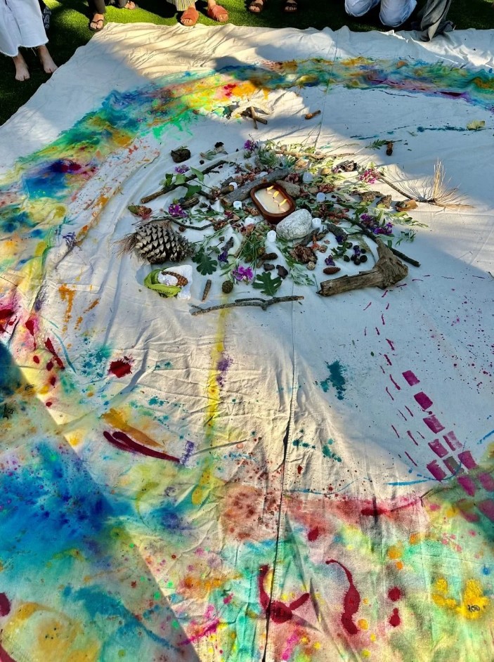 Dreamwork session in progress — Idyllwild retreat